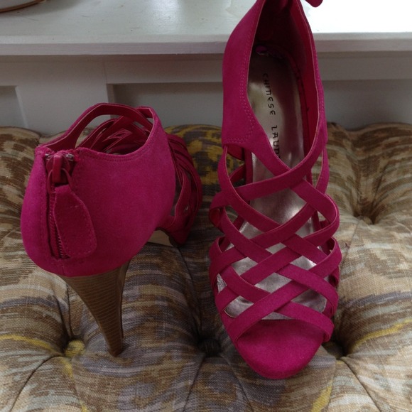 Pink Chinese Laundry Heels