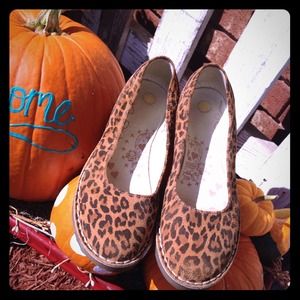 REDUCED: Dr Martens Women's Ballet  Leopard shoe