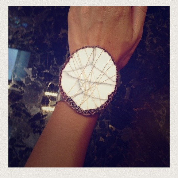 Handmade Stone Bracelet Stainless Steel - Picture 4 of 4