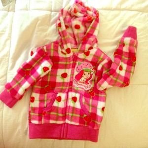 Fleece Strawberry Shortcake Jacket