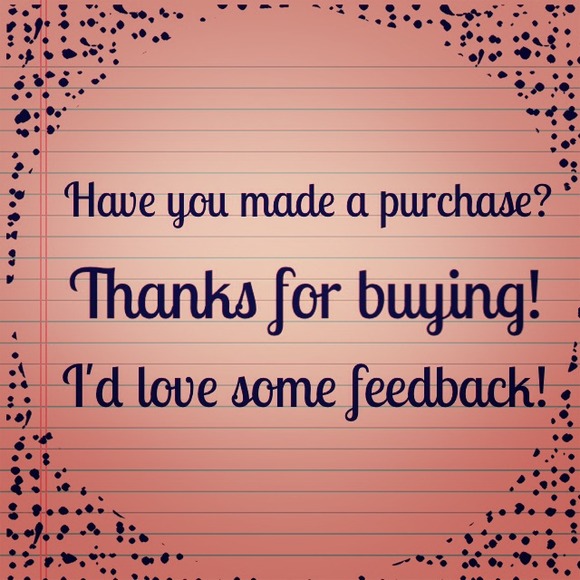 Feedback 👗👚