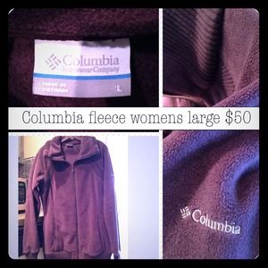 >>SOLD<<Columbia fleece jacket (women's)