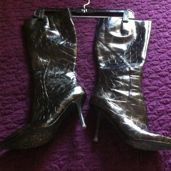 Nine West calf length boots