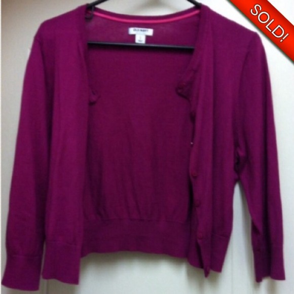 🚫SOLD!🚫Purple Magenta Cardigan