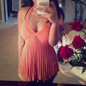 🚫TRADED🚫*****flowy halter top