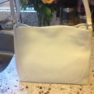 White Cole Haan purse