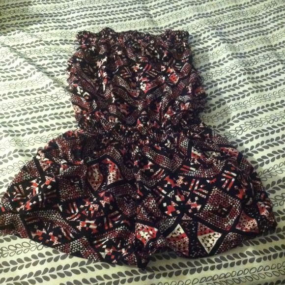 Black & Pink Romper