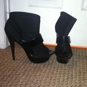 Black heels