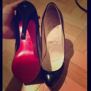 Black Christian Louboutin pumps