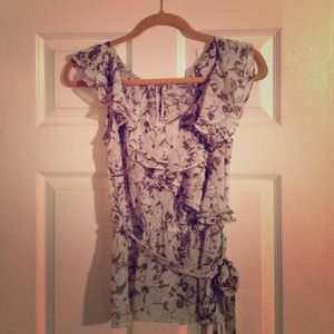 Grey and black dress shirt