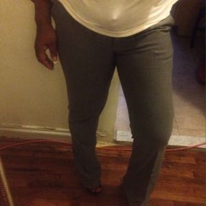 Gray dressy pants