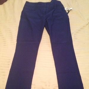 Blue pants/tights