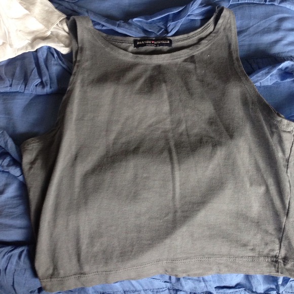 Never worn brandy melville crop top