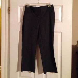 Dark grey Capri dress pants