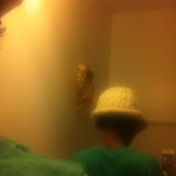 Cream tobaggon with bill - Picture 4 of 4