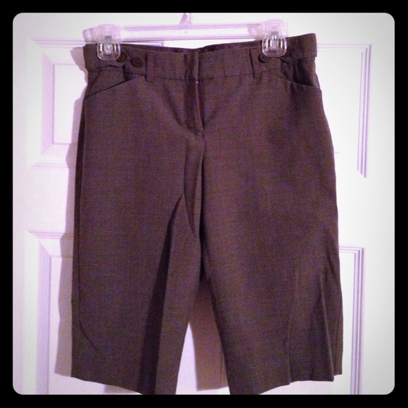 Brownish- beige above the knee shorts - Picture 1 of 1