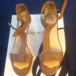 Nine West sandals with 2" heels