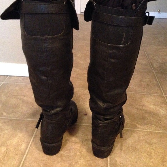 ❌❌SOLD IN BUNDLE❌❌Black riding boots - Picture 2 of 4