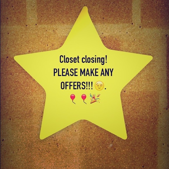 Closet closing BOGO🎉🎊MAKE OFFERS!