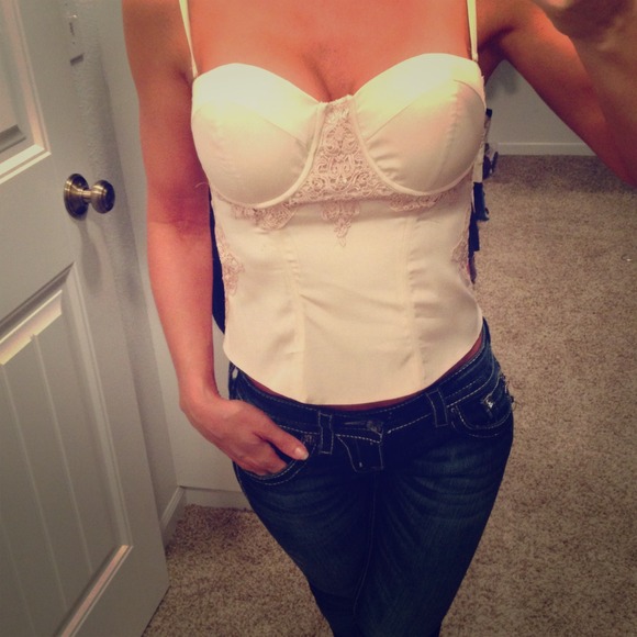 Sexy top by BeBe.