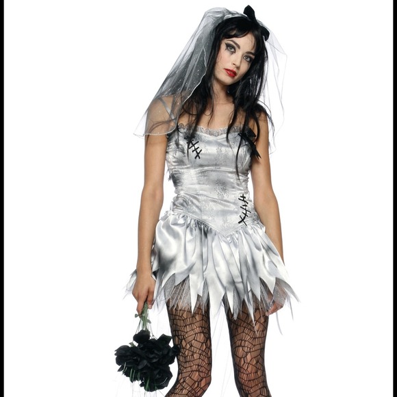 Zombie Bride Costume. Halloween. Size S