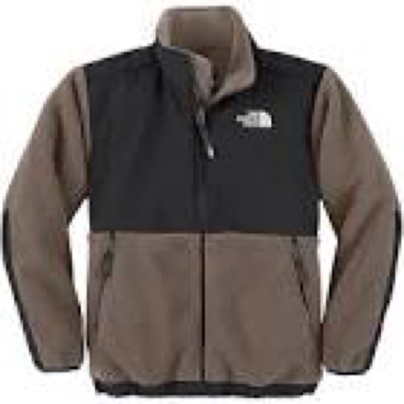 🚫HOLD🚫Black and grey Denali North Face zip up
