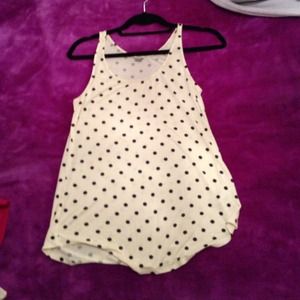 Fossil Polka Dot Sleeveless!