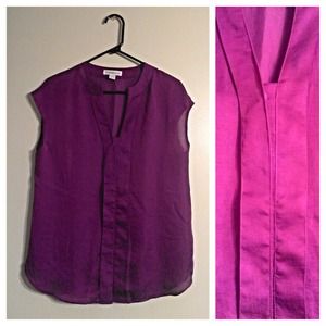 Cute purple/pink work shirt