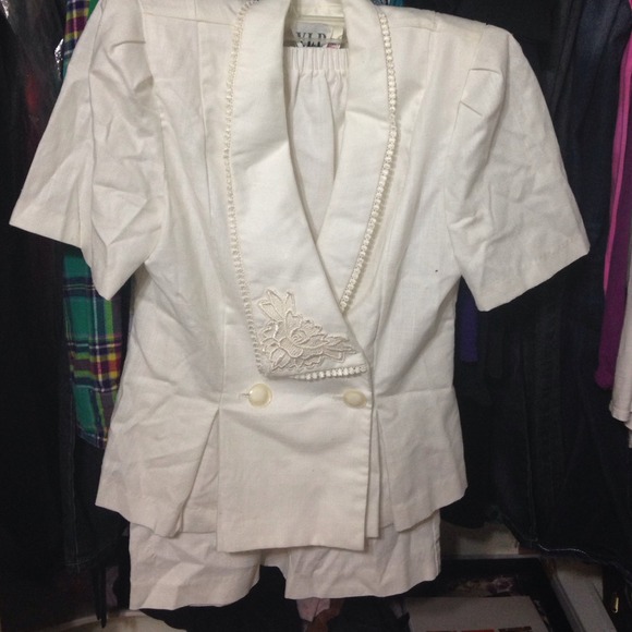 White outfit- formal attire