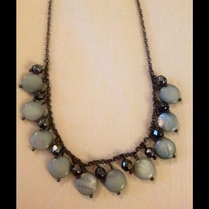 #101.  pretty mother of pearl necklace- Lia Sophia