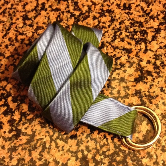 J. Crew Silk Belt