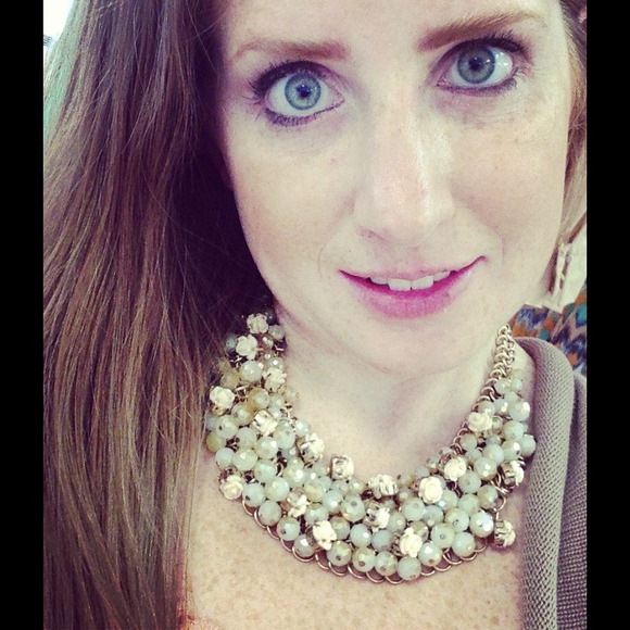 Floral statement necklace from Aldo