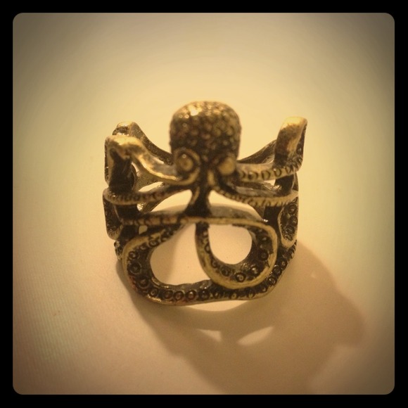Bronze ModCloth Octopus Ring