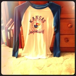 Kansas Jayhawks long sleeve tee