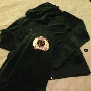 Juicy Couture Olive Track Suit