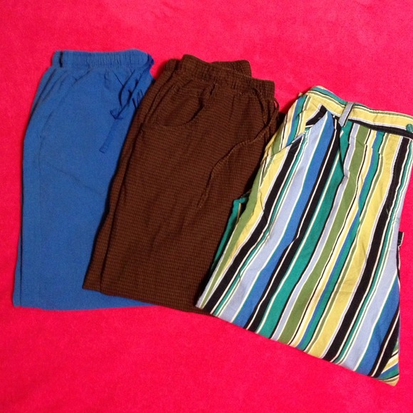 Bundle of three pair of capris