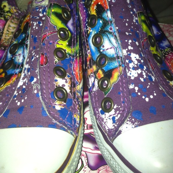 Edhardy purple cute tennis!!!!