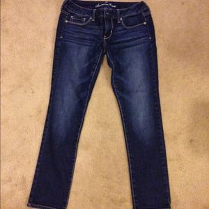 ❌❌❌SOLD❌❌❌American Eagle Short Skinny blue jean