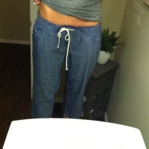 J. Crew Lightweight Drawstring Capris