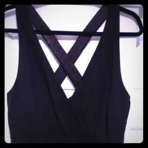 Sexy black dress worn once