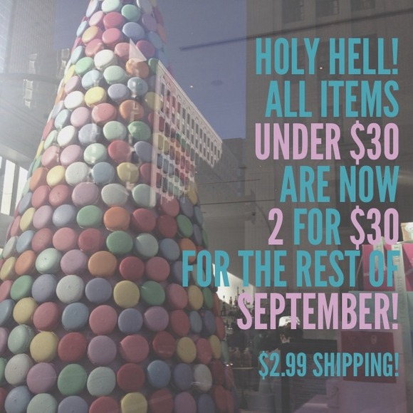 Plus, watch me do 3 for $35 on most items!