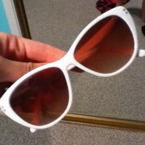 White sunglasses