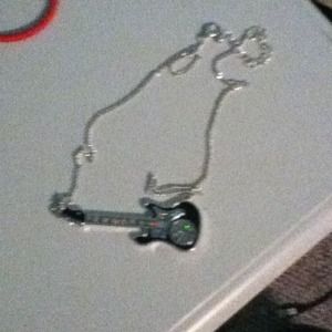 Guitar necklace