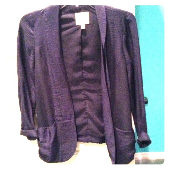 silence + noise Jackets & Blazers - Navy Blue Cardigan<3