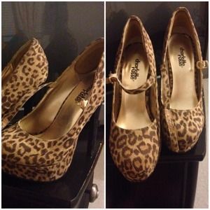 Animal  print heels