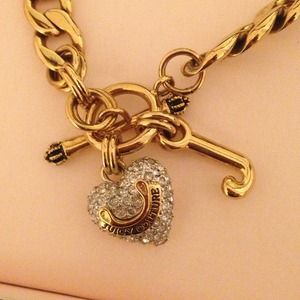 SOLD: Authentic Juicy Couture Gold Necklace