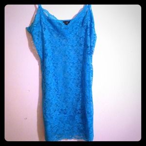 NWT Blue Lace Dress