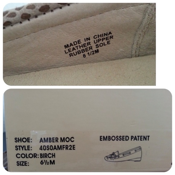 Authentic MICHAEL KORS embossed patent flat - Picture 4 of 4