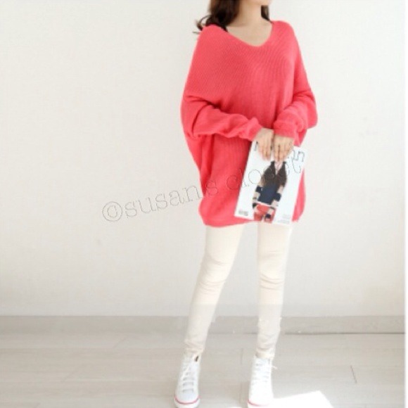 Sweaters - Oversized batt sweater