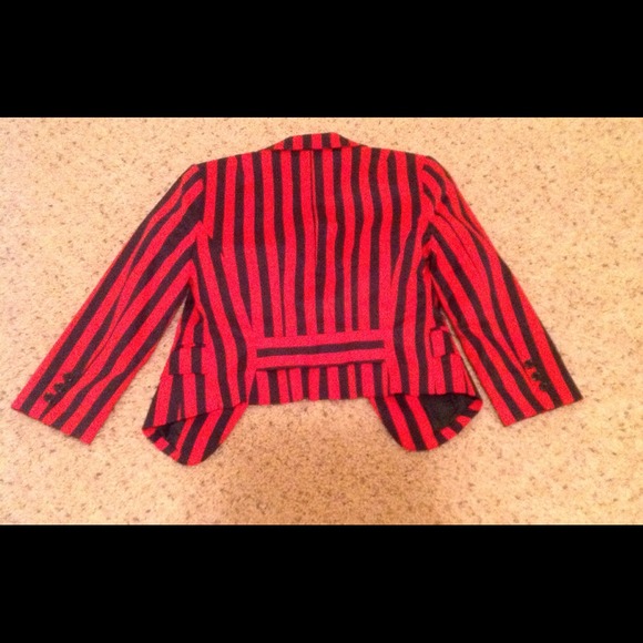 Striped Print Blazer - SOLD - Picture 2 of 2